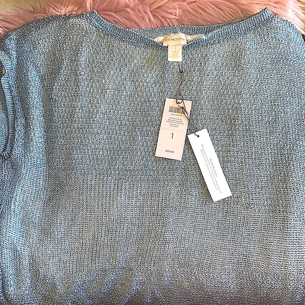 Shimmering Sky Blue shirt